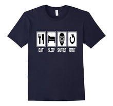 Eat Sleep Shutout Repeat Hockey Goalie T-Shirt