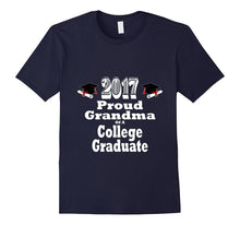 2017 College Graduation Tshirt Proud Grandma Graduate Child