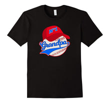 Baseball Grandpa Grandfather Grandson Father's Day T-Shirt