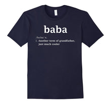 Baba Definition Funny Gift for Grandpa T Shirt
