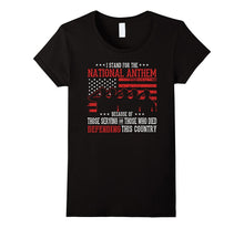 I Stand for the National Anthem - Veteran Pride T-Shirt