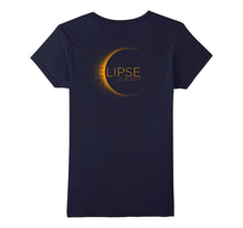 Back Print Total Solar Eclipse Celestial Circle Shirt