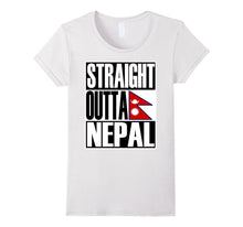 Storecastle: Straight Outta Nepal Gift Flag Pride T-Shirt
