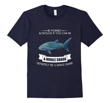 Be Yourself Whale Shark T-Shirt Cute Funny Zoo Animal