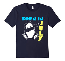Born in July Tee Shirt Panda Lover Gifts for Men Women Kids