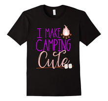 I Make Camping Cute Shirt Daughter Kids Girls Glamping Camp