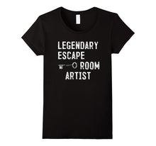 Escape Room Game Adventure Shirt Funny Artist Escaping