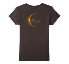 Back Print Total Solar Eclipse Celestial Circle Shirt