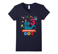 3th Birthday Boy T-Shirt Birthday Dinosaur