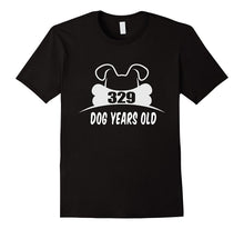 329 Dog Years Old T-Shirt Funny 47th Birthday Gift