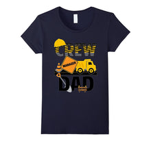 Crew Dad T-Shirt - Construction Birthday Party - Dump Truck