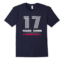 17th Wedding Anniversary T-Shirt Funny for Married in 2000 Y