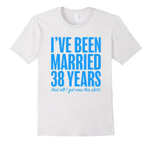 38 Years Married Anniversary Funny Wedding Gift T-Shirt