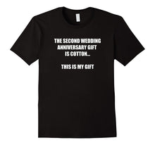 2nd Wedding Anniversary Tee Shirt Marriage Gift for Couples