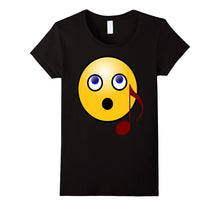 Singing Smiley Face Emoji Music Note T Shirt 2