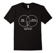 Men's Rap Music Discrete Mathematics Venn Diagram Funny Math Shirt