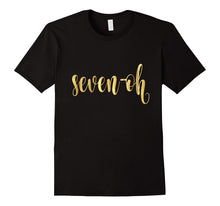 70th Birthday Shirt Gift Party Gold Big Seven Oh Seventy 70