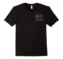 Central Midwest Ballet Academy CMBA Logo Dance T-Shirt