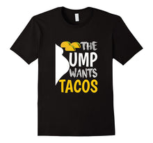Funny Bump Want Tacos T-Shirt Pregnant Food New Baby Gift