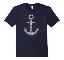 Anchor T-Shirt, Shirt With Nautical Theme for Beach Ocean