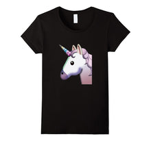 Emoji Unicorn T Shirt Novelty Funny for Men Women Kids