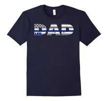 Dad Police Law Enforcement Officer Proud Police Dad Shirt