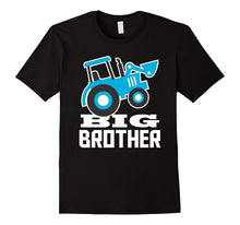 Funny Tractor Toy Truck T-Shirt for Boys - Big Brother Shirt