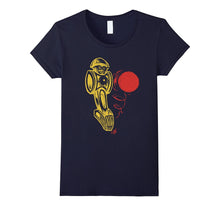 Hand Drawn Art Foosball Man Kicks Ball Cartoon T-Shirt