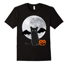 Halloween Batcat Black Bat Cat Shirt