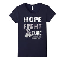 Hope Fight Cure DIABETES Awareness T-Shirt