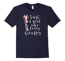 Just a Girl Who Loves Giraffes Tshirt