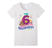 6th Birthday Shirt Birthday Girls 6 Emoji Confetti T-Shirt