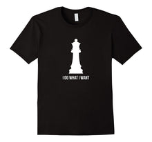 Funny Chess Queen I Do What I Want Graphic Tee Shirt