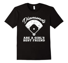 Distressed Diamonds Are a Girl's Best Friend T-Shirt