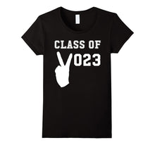 Class of 2023 Peace Sign - School Graduation T-Shirt