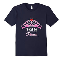Team Princess Girl Pink Tee T Shirt for Gender Reveal Party