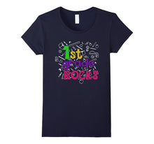 Back to School T-Shirt 1st Grade Rocks for Kids Student Tee