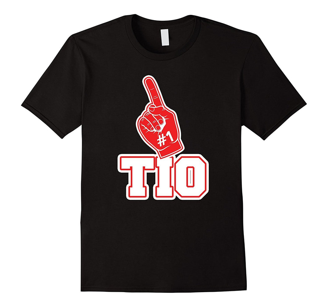 #1 Tio T Shirt - Number One Foam Finger Father Gift Tee