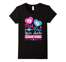 Gender Reveal Shirts Baby Shower Shirt Auntie Loves You