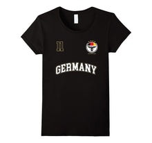 Germany Soccer Shirt No. 11 (+BACK) Sports Team German Flag