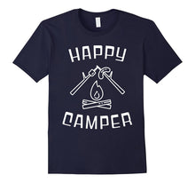 Happy Camper Camping Hiking Outdoor Lovers Shirt