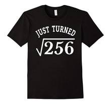 16 Years Old Just Turn Square Root 256 16th Birthday T-Shirt