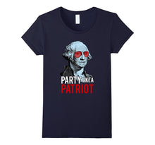 "Party Like a Patriot" Funny Washington 4th of July T-Shirt