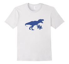Autism Awareness Shirt, Blue T Rex Dinosaur April 2017 Gift