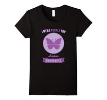I Wear Purple for Lupus Awareness Lupus Warrior T Shirt