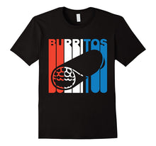 Retro RWnB Burritos Silhouette T-Shirt