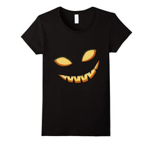 Pumpkin Scary Face Halloween Costume Tshirt