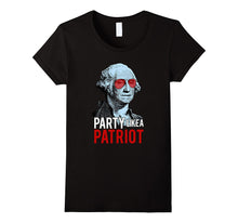 "Party Like a Patriot" Funny Washington 4th of July T-Shirt