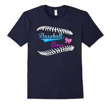 Baseball Gender Reveal Team Shirt-Baseball or Bow Party Team
