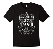 Made in 1990 27th Birthday 27 Years Old Gift T-Shirt